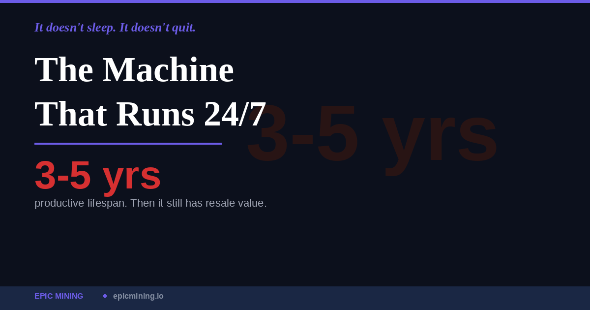 The Machine That Runs 24/7 and Never Complains